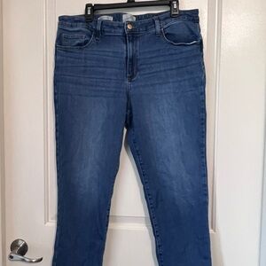 Universal Thread Women's Straight Leg Jeans in Classic Blue